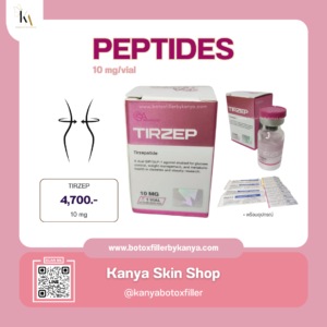 Zenith Peptides Tirzepatide 10 mg (พร้อม Bac Water 9 ml)